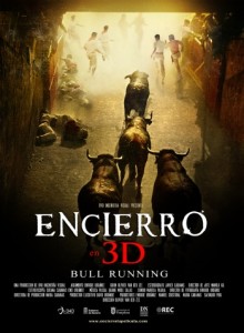 Carátula del 'Encierro', película documental en tres dimensiones.