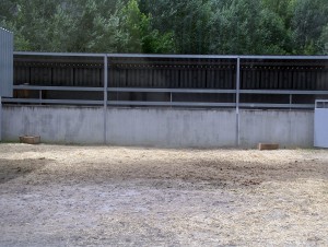 El corral donde permanecían los toros de Cebada Gago ya estaba vacío a media mañana.
