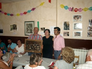 Alfredo Íñiguez, Olga Irisarri y Francisco Expósito.
