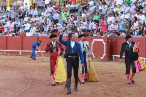 El caballero navarro volvió a torear en Aranjuez diez años después.