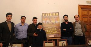 La presentación de la Feria de San Raimundo de Fitero contó con la presencia de los diestros Diego Urdiales y Tomás Campos.