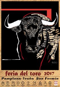 El cartel anunciador de la próxima Feria del Toro.